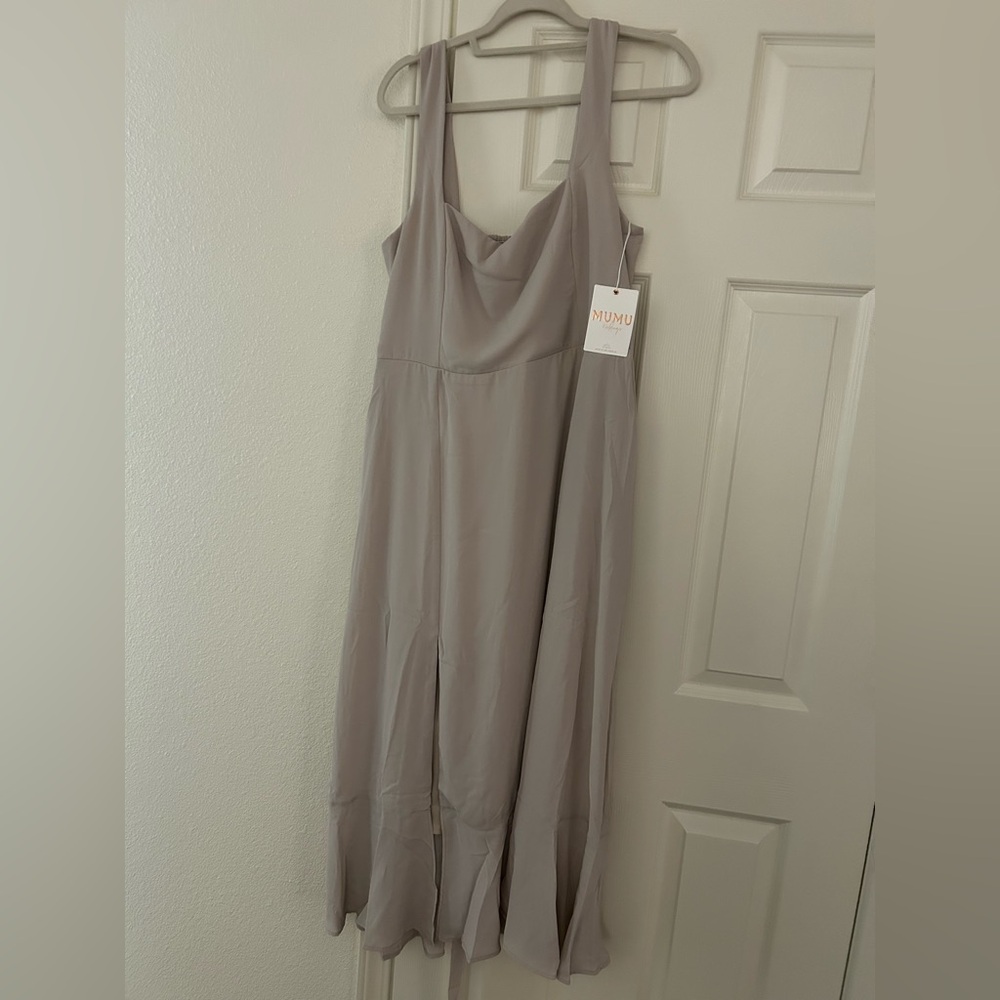 NWT Show Me Your MuMu Claire Midi Dress
